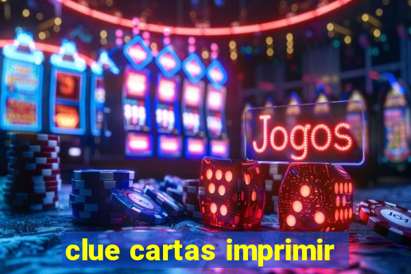 clue cartas imprimir